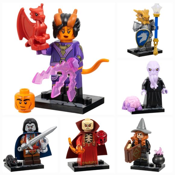 Lego 71047 Dungeons and Dragons Minifigures Sealed Factory Case of (36) D&D NEW - Picture 9 of 9